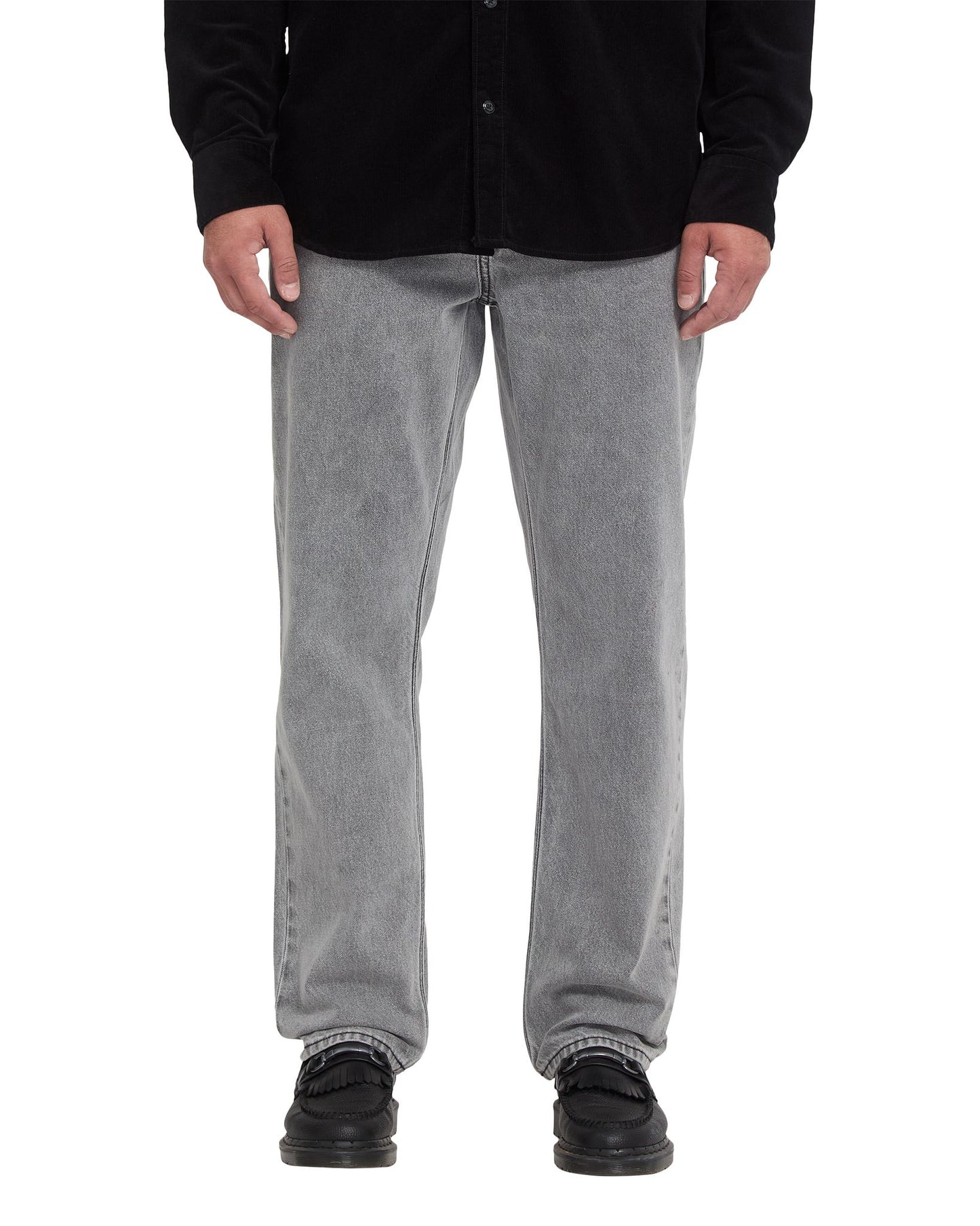 Volcom Fivedown Denim Pants Light Grey