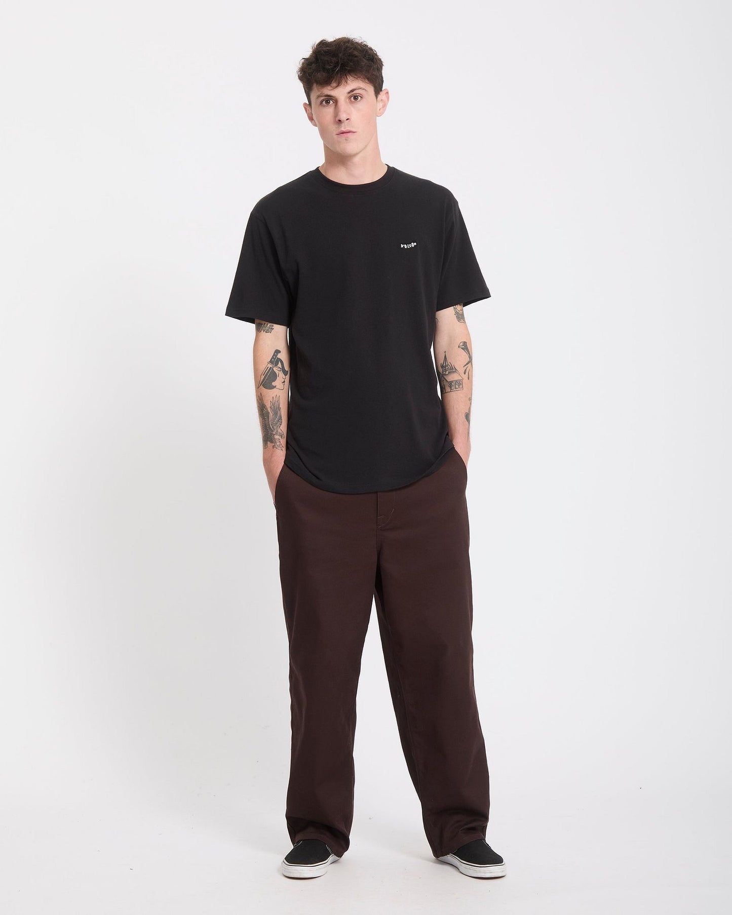 Volcom Pistol Stone Tee Black