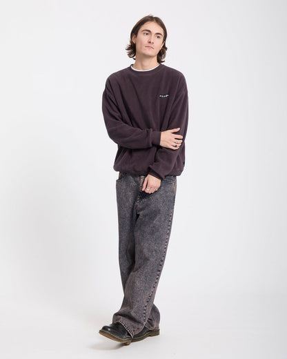 Volcom Too Kool Sweatshirt Raisin