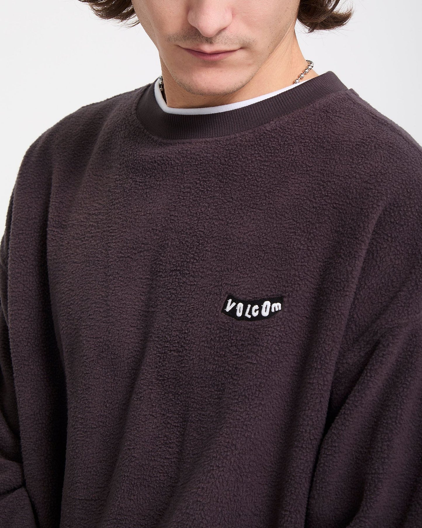 Volcom Too Kool Sweatshirt Raisin