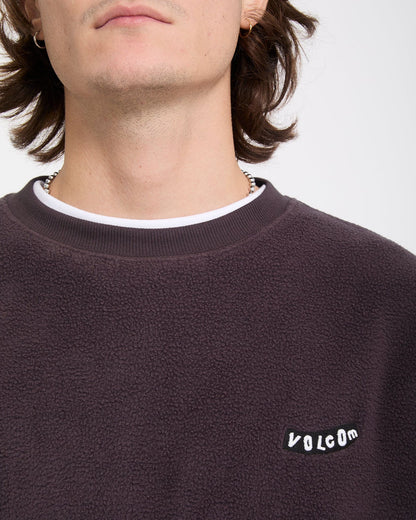 Volcom Too Kool Sweatshirt Raisin