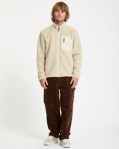 Volcom Muzzer Fuzzar Jacket STONE