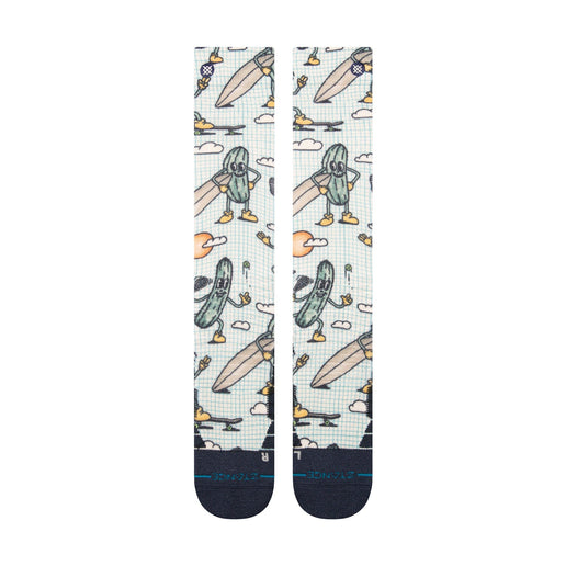 Stance Feeling Pickled Mid Poly Snow Socken