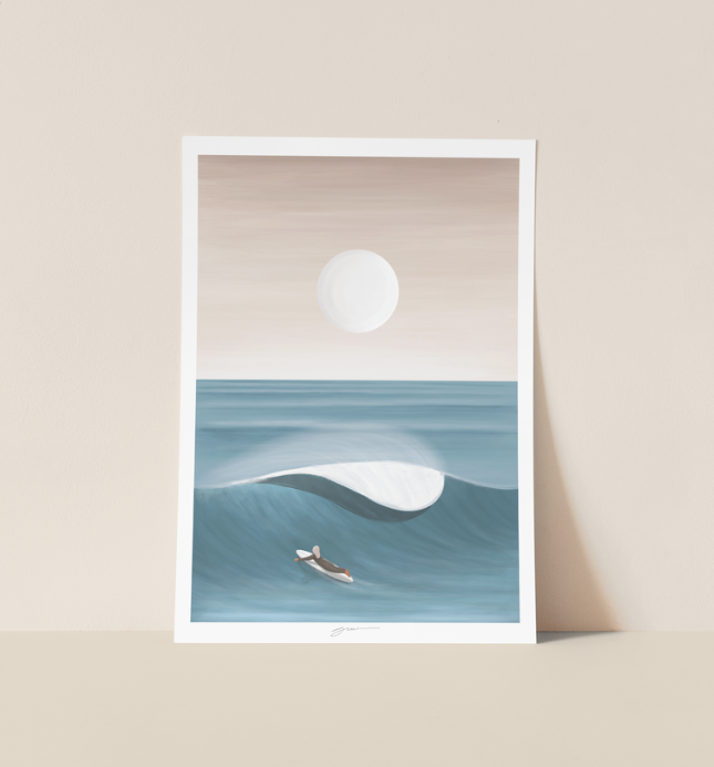 Surf Print Studio Trev "A beautiful sight"