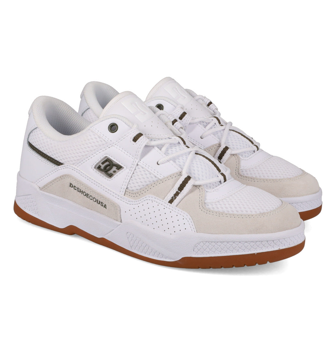 DC CONSTRUCT WHITE/WHITE/GREEN