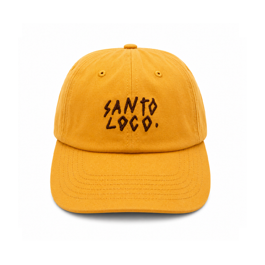 SantoLoco Logo Cap Mustard