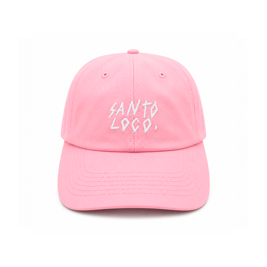 SantoLoco Logo Cap Light Pink