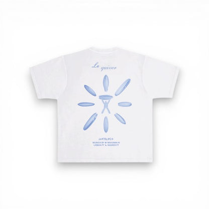 T-Shirt SantoLoco Quiver Branca