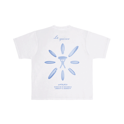 SantoLoco Quiver Tee White