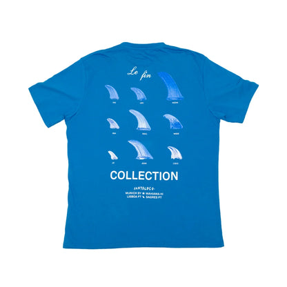 SantoLoco Fins Tee Blue