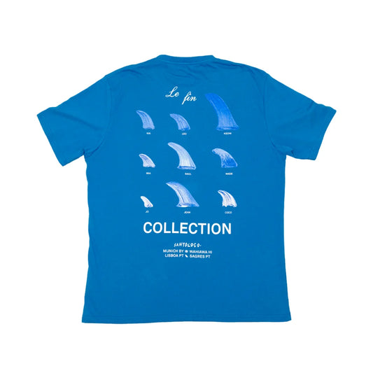 SantoLoco Fins Tee Blue