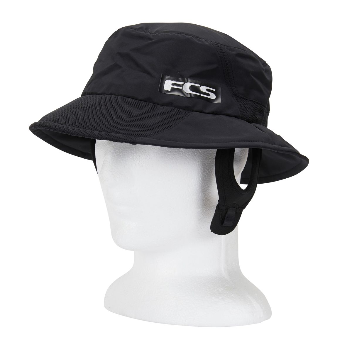 FCS Essential Surf Bucket Hat Black