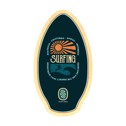 Skimboard SkimOne wood Worldwide Surf 95 x 52 Blue