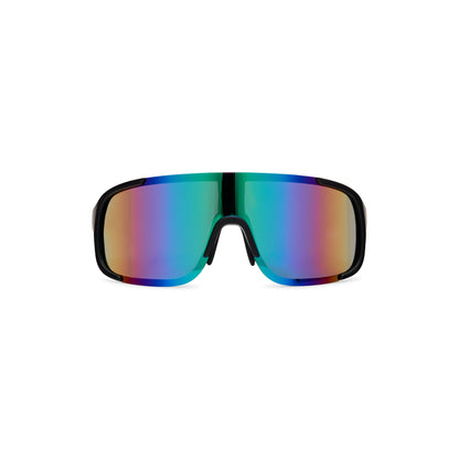 Brto Recycled Sunglass Black Rainbow