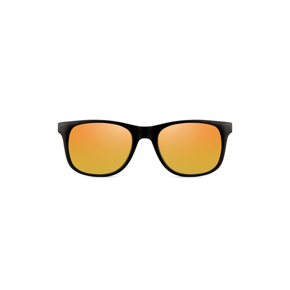 Brto Recycled Sunglass Kids Black Orange
