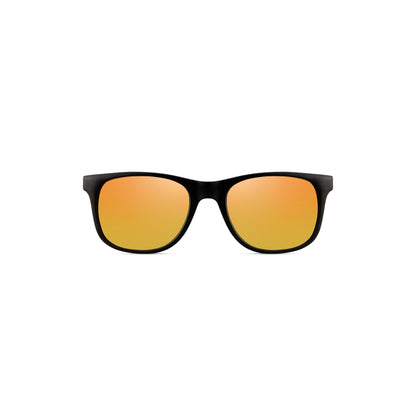 Brto Recycled Sunglass Kids Black Orange