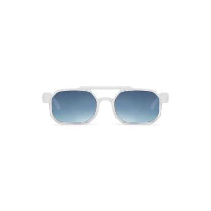 Brto Recycled Sunglass Transparent Blue