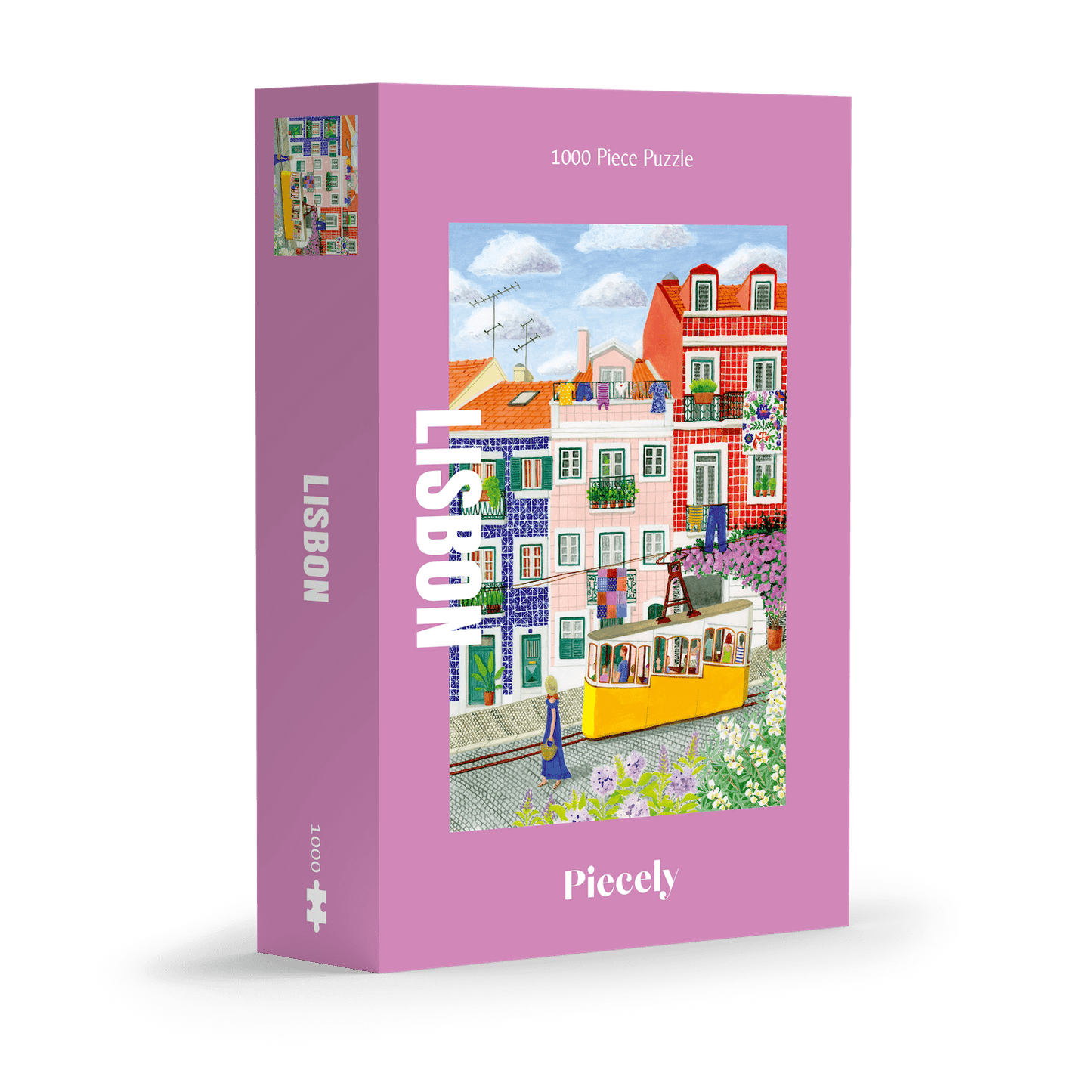Puzzle Lisbon, 1000 pieces