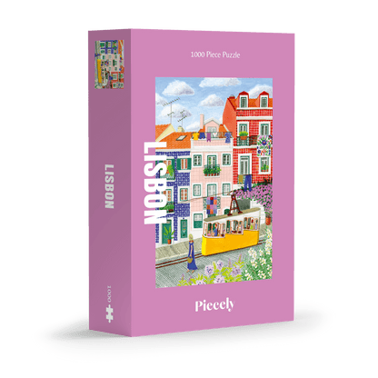 Puzzle Lisbon, 1000 pieces