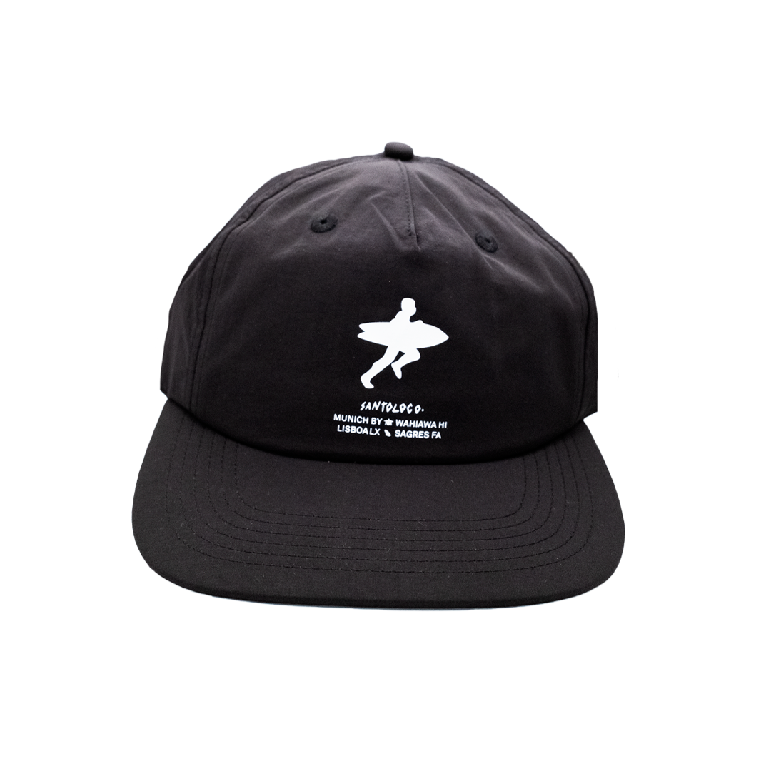 SantoLoco Run Club Cap Schwarz