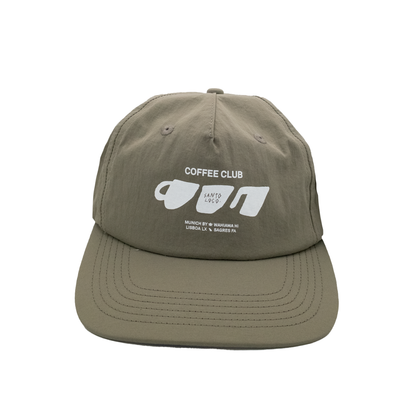 SantoLoco Coffee Club Cap Light Olive