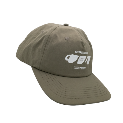 SantoLoco Coffee Club Cap Light Olive