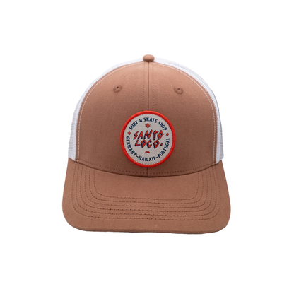 SantoLoco Logo Trucker Cap Earth