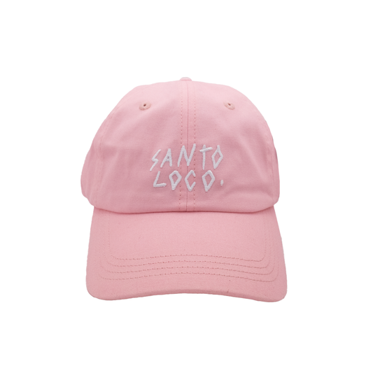SantoLoco Logo Cap Light Pink