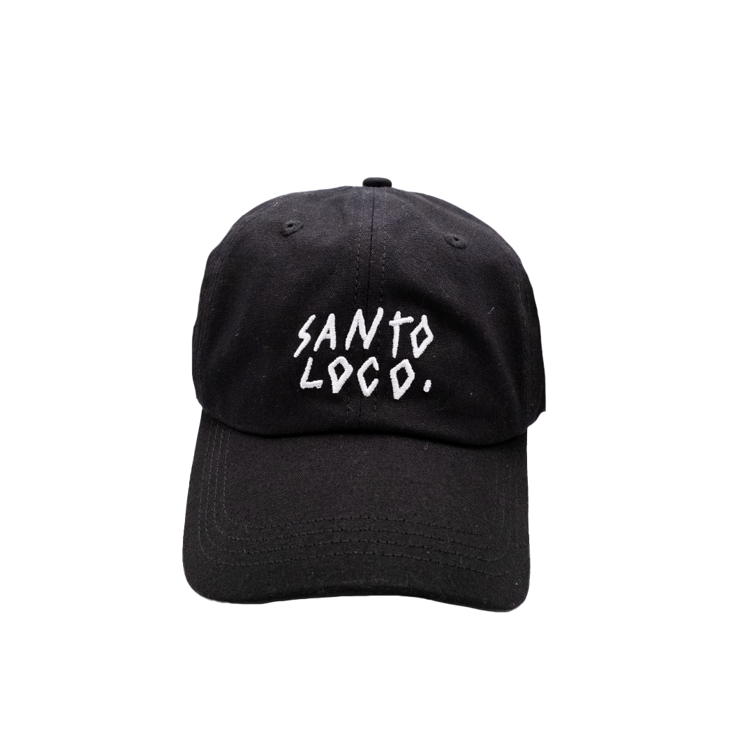 SantoLoco Logo Cap Black
