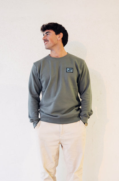 Palu Sweatshirt Label Comfort Green