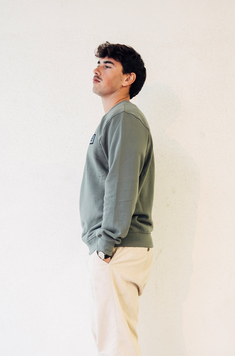 Palu Sweatshirt Label Comfort Green