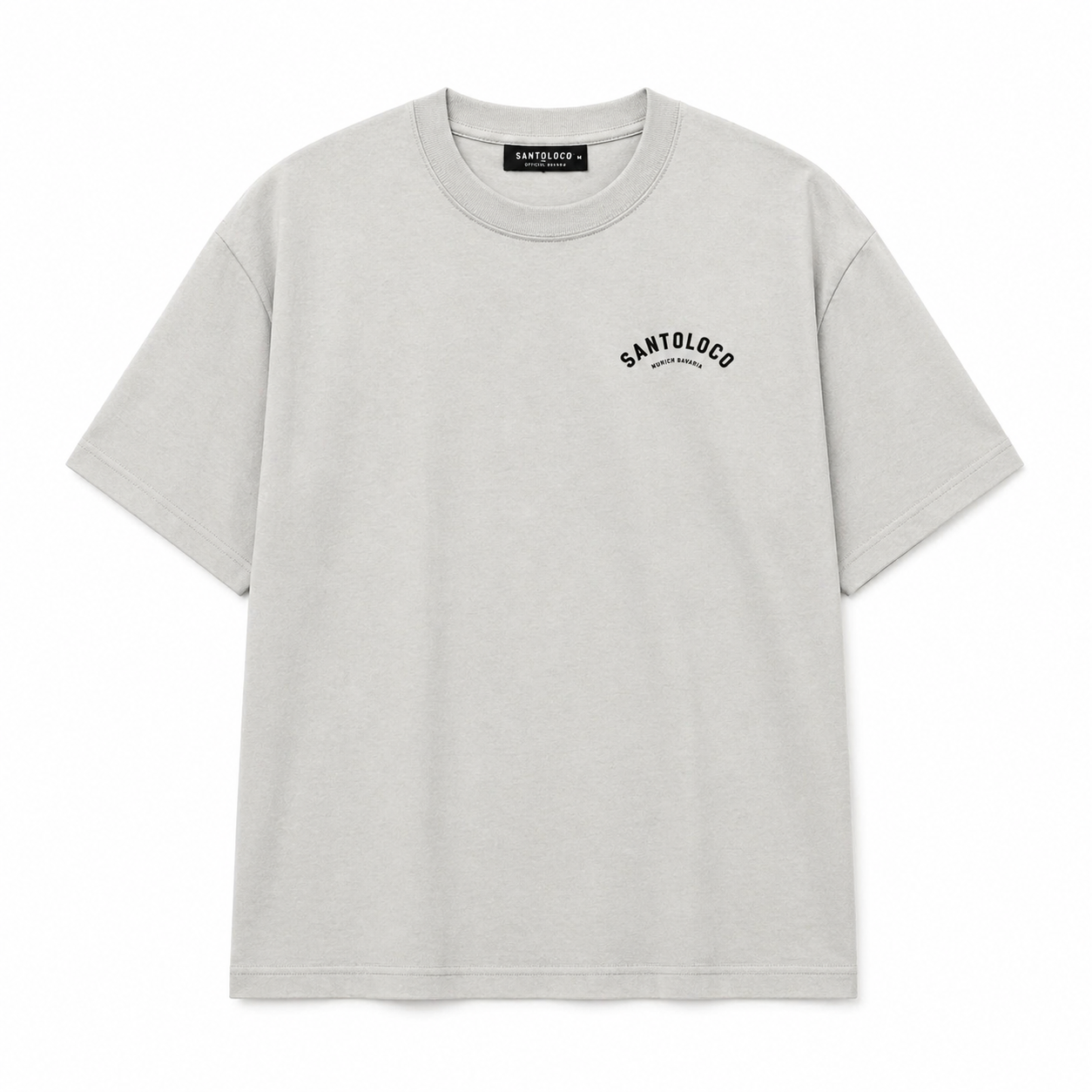 T-shirt SantoLoco Munich Surfing is a MotorSport Off White