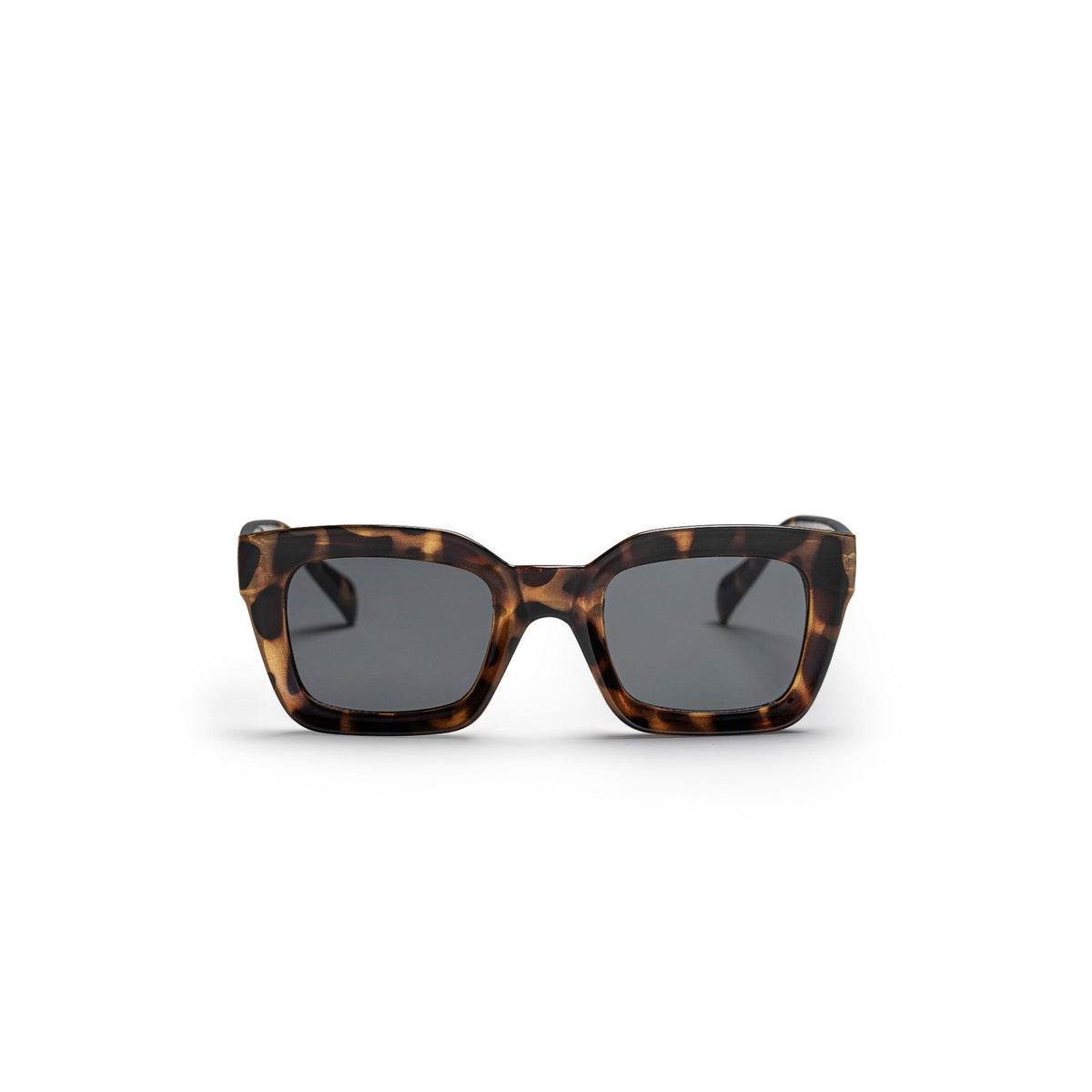 CHPO Anna Sunglasses Black / Leopard Brown / Burgundy