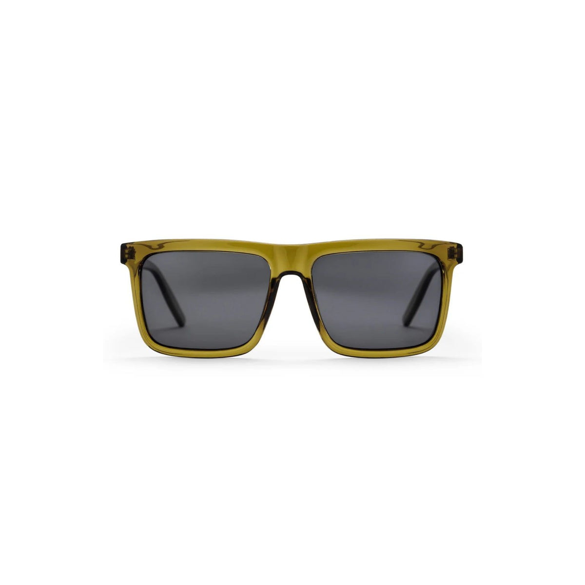 CHPO Bruce Sunglasses Shiny Black Black / Moss green