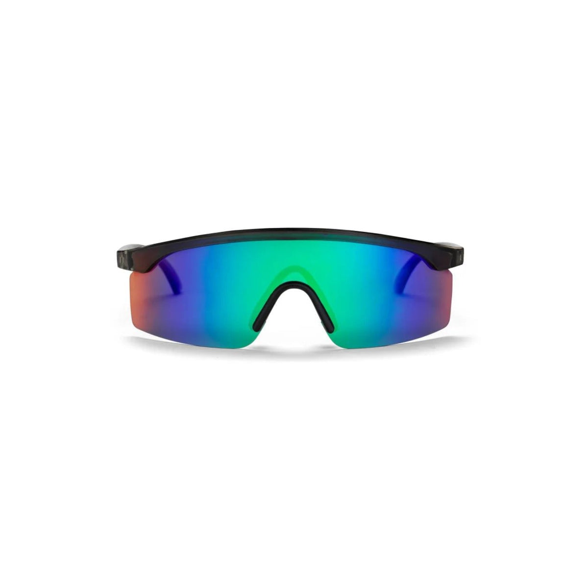 CHPO Lelle Sunglasses Black/Rainbow Mirror