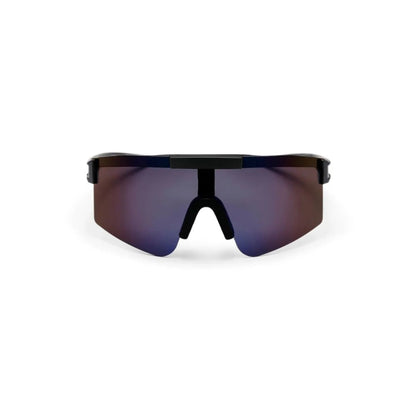 CHPO Luca Sunglasses Matte Black Matte Black / Dark Purple Mirror
