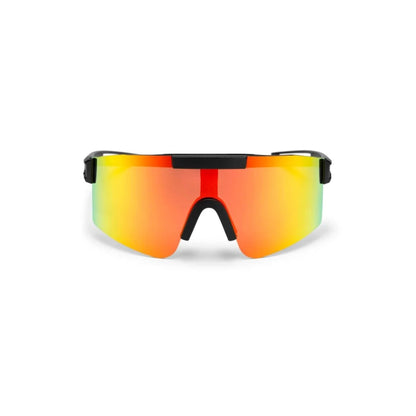 CHPO Luca Sonnenbrille Schwarz/Rot verspiegelt Schwarz/Rot verspiegelt
