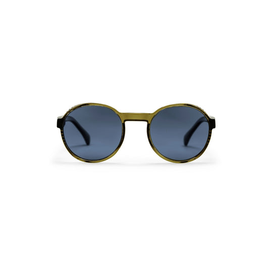 CHPO Rille Sunglasses Mustard Moss Green