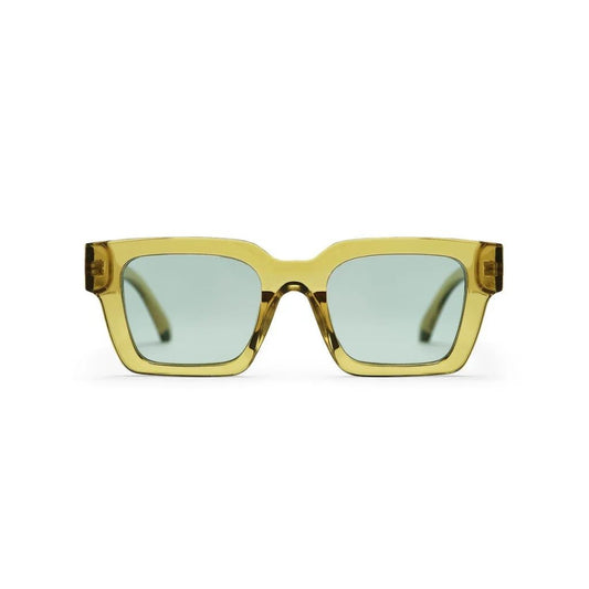 CHPO Max Sunglasses Transparent Olive / Light Green