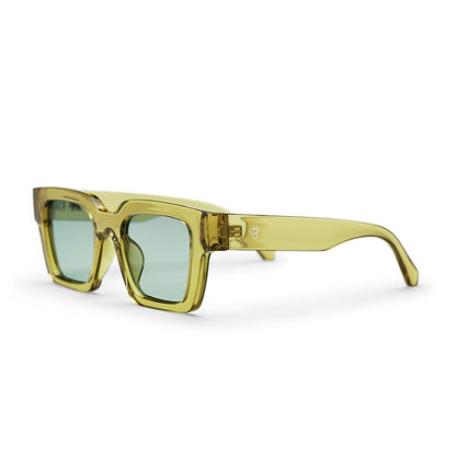 CHPO Max Sonnenbrille Transparent Olive Transparent Olive / Hellgrün