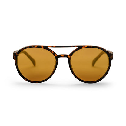 CHPO Rickard Sunglasses Matte Turtle Brown / Brown