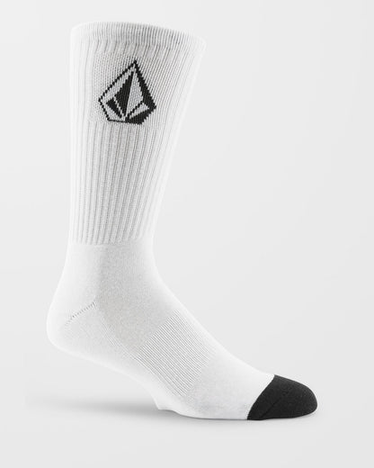 Volcom Full Stone Socks Black White