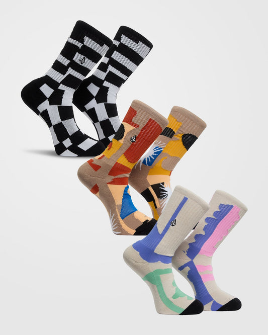 Volcom Print Mixer Socks Multi