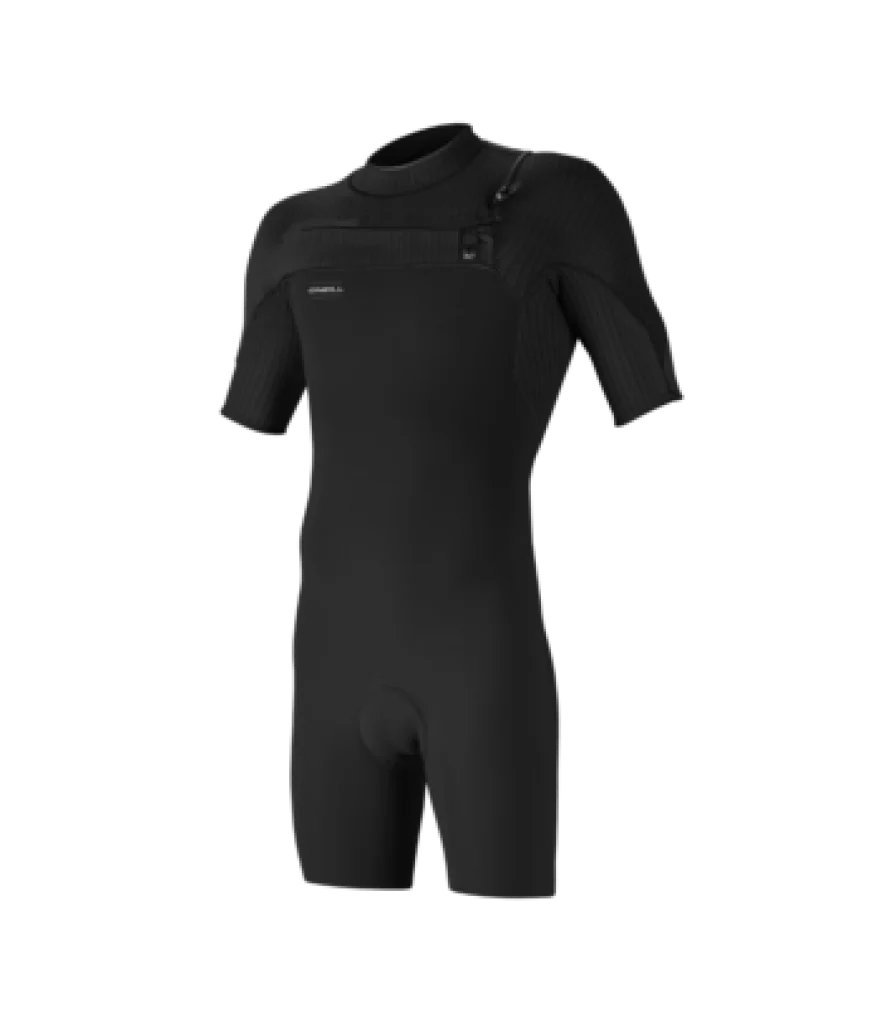 Camisola O'Neill Hyperfreak 2mm com fecho no peito e manga curta 
