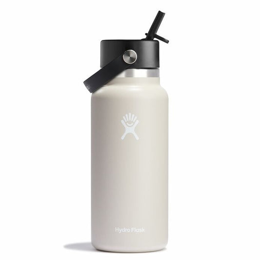 Hydro Flask 32oz Wide Flex Straw Cap Oat Trinkflasche