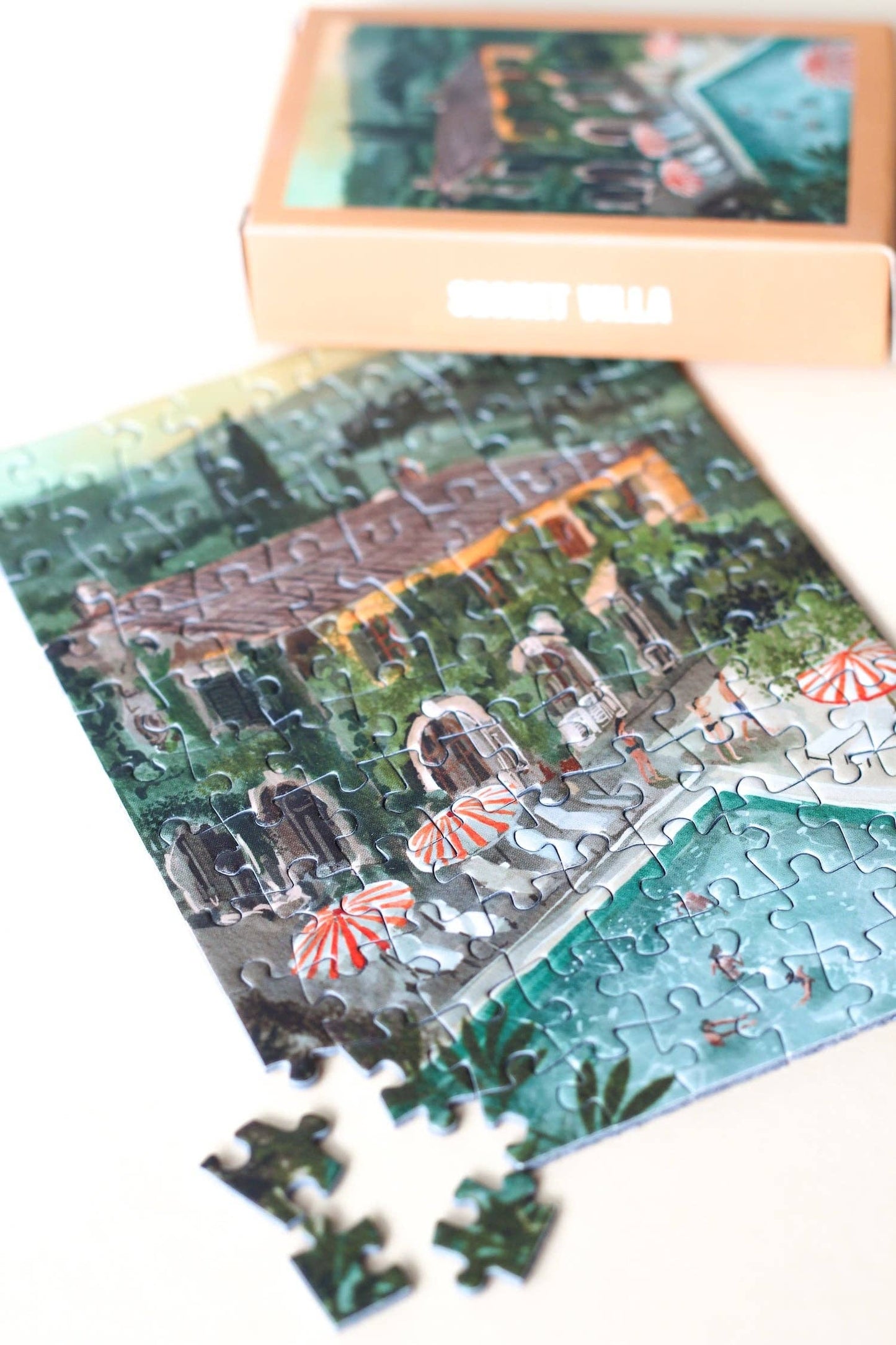 Mini-Puzzle Secret Villa, 99 pieces