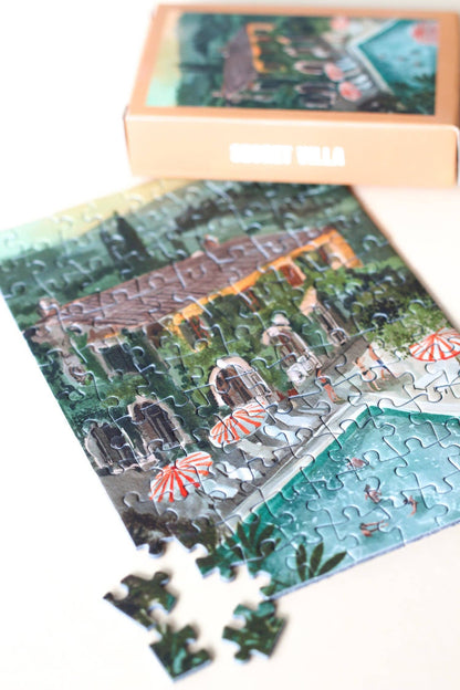 Mini-Puzzle Secret Villa, 99 pieces