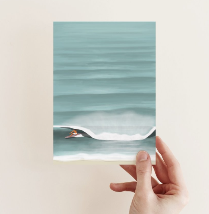 Studio Trev Endless Lines Postcard