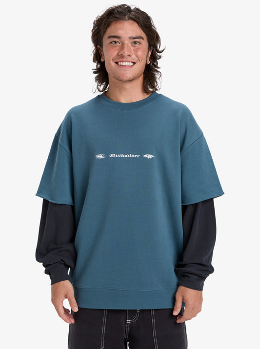 Quiksilver Openbar Crew Jacke Blau