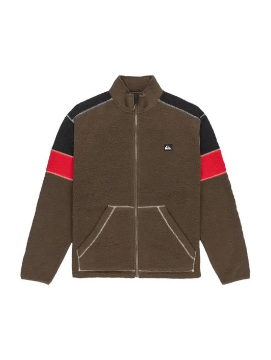 Quiksilver Clean Coast Block FZ Brown